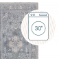 Preview: Machine washable Rug MonTapis Windsor Vintage green