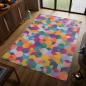 Preview: Machine washable Rug MonTapis Axel Geo multi