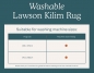 Preview: Machine washable Rug MonTapis Lawson blue