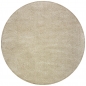 Preview: Machine washable Rug MonTapis Snuggly natural - round