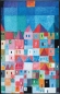 Preview: Teppich wash+dry Colourful Houses