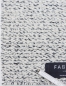Preview: Fabula Teppich Fenris 1116 Wollweiss-Grau