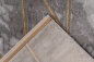 Preview: Teppich MonTapis Marmoris grau gold
