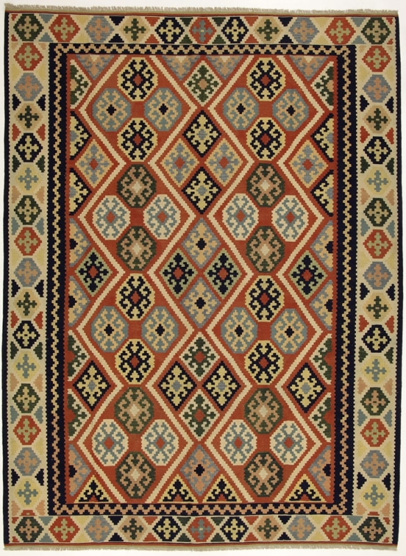 Perserteppich Kelim Multicolour (257x350cm)