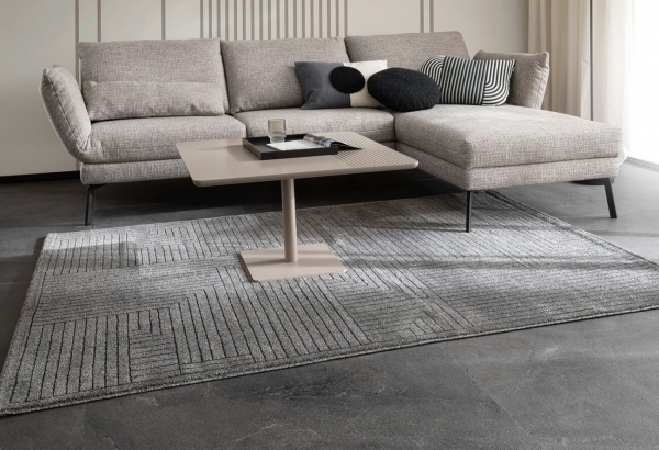 Rug Schöner Wohnen PURE Design graphic anthracite