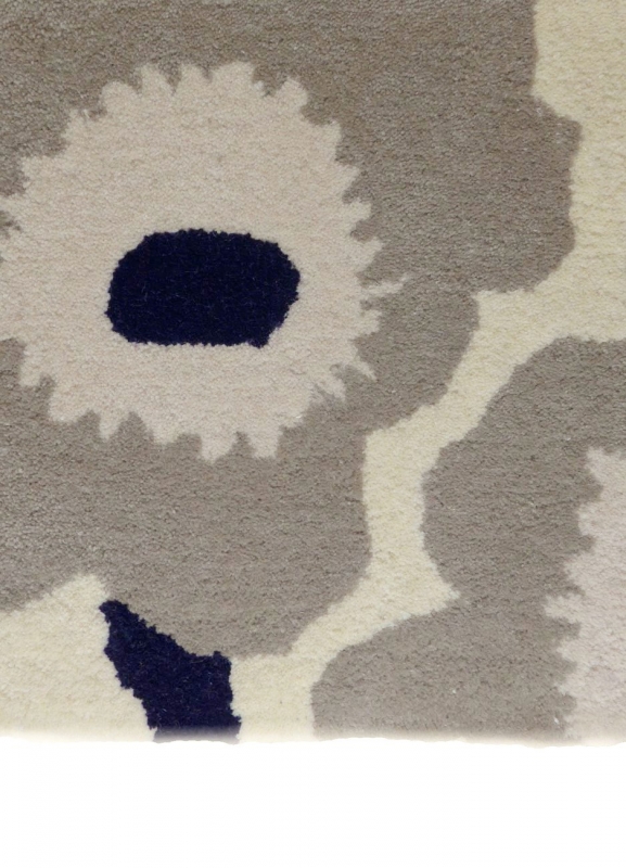 Marimekko Teppich Unikko 132401 greige