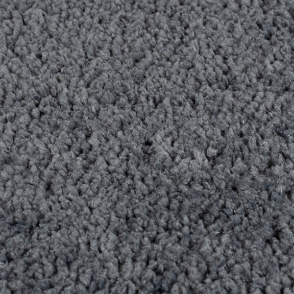 MonTapis waschbarer Teppich Snuggly grey - rund