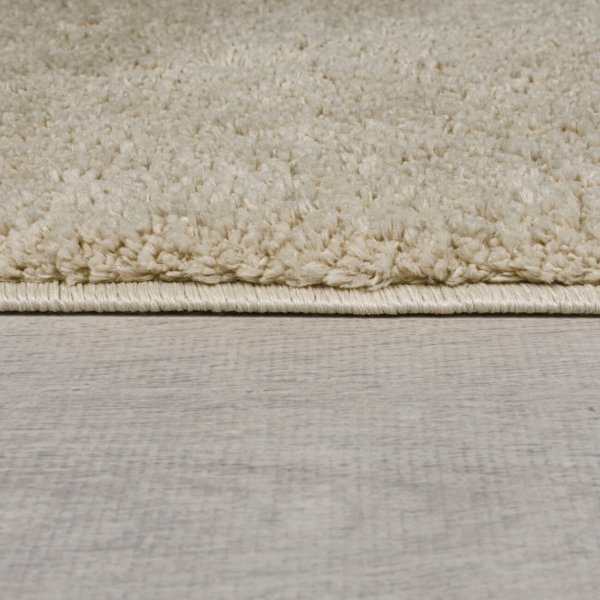 Machine washable Rug MonTapis Snuggly natural