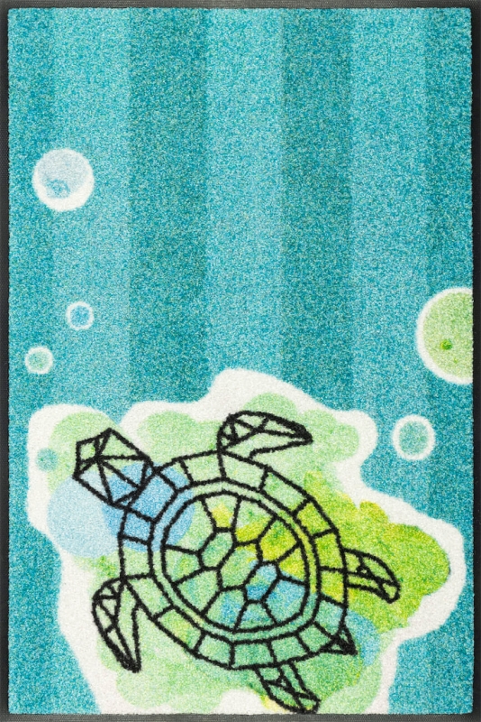 Fussmatte wash+dry Turtle Splash