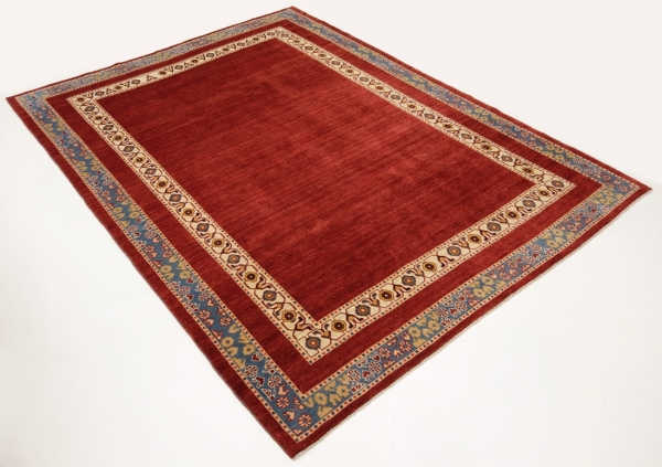 Perserteppich Rissbaft rot (215x290cm)