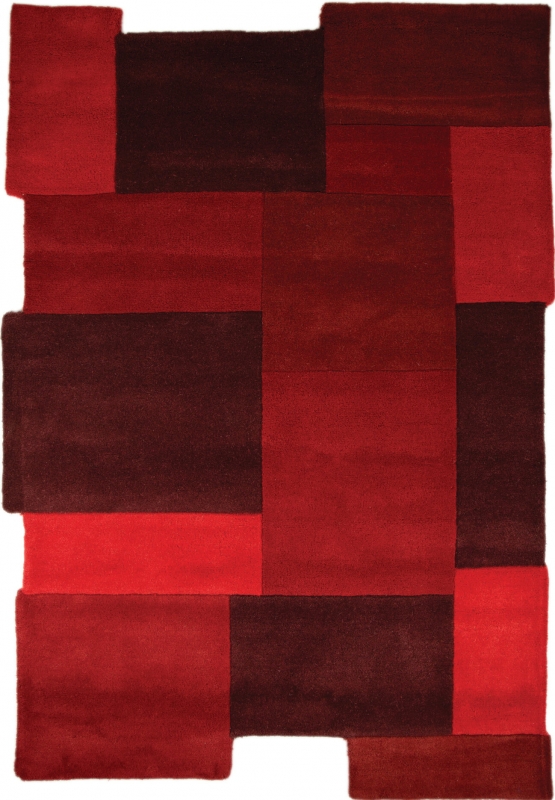 Sonderangebot Teppich MonTapis Galerie rot - 120x180cm
