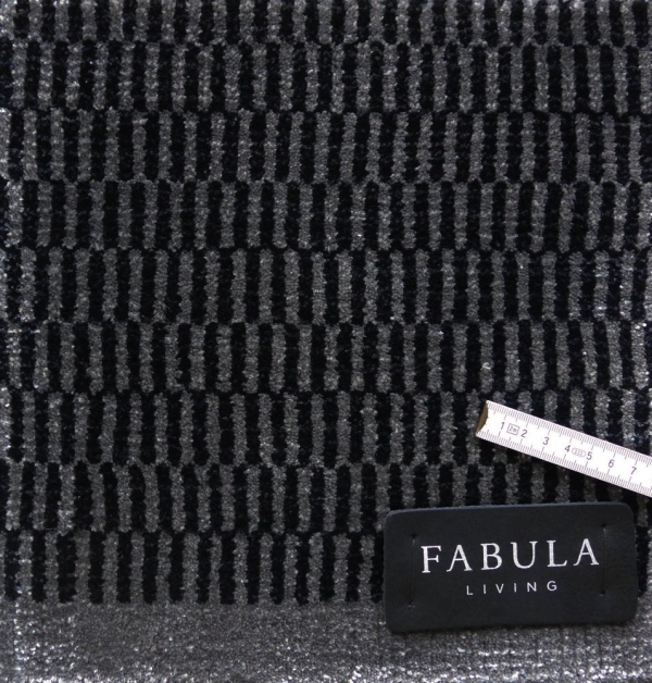 Fabula Teppich Calla 1615 Grey/Black