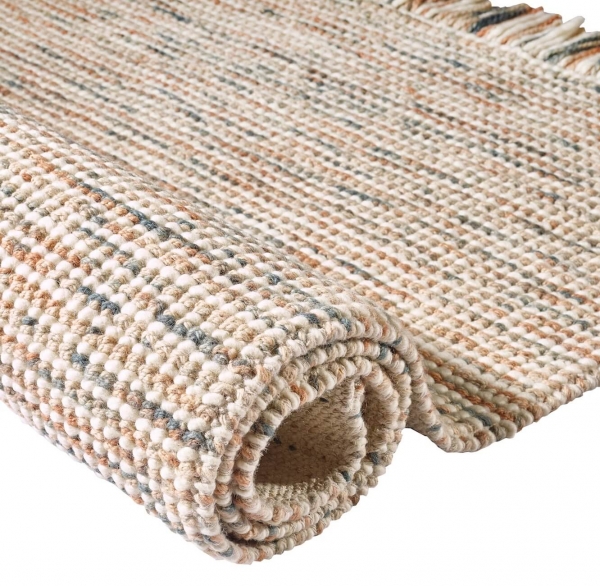 Teppich MonTapis Liz blau peach