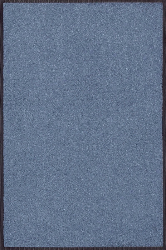 Wunschmaß-Sauberlauf wash+dry Monocolour steel blue