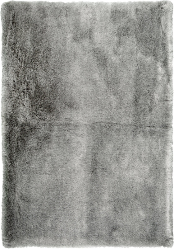 Sonderangebot Teppich MonTapis Kunstfell Silber - 160x230cm