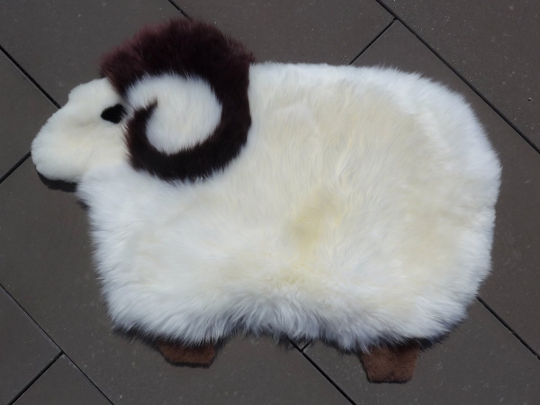 Australischer Lammfell Spielteppich Schaf