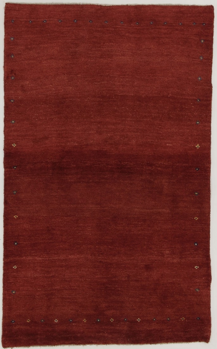 Perserteppich Gabbeh rot (100x160cm)