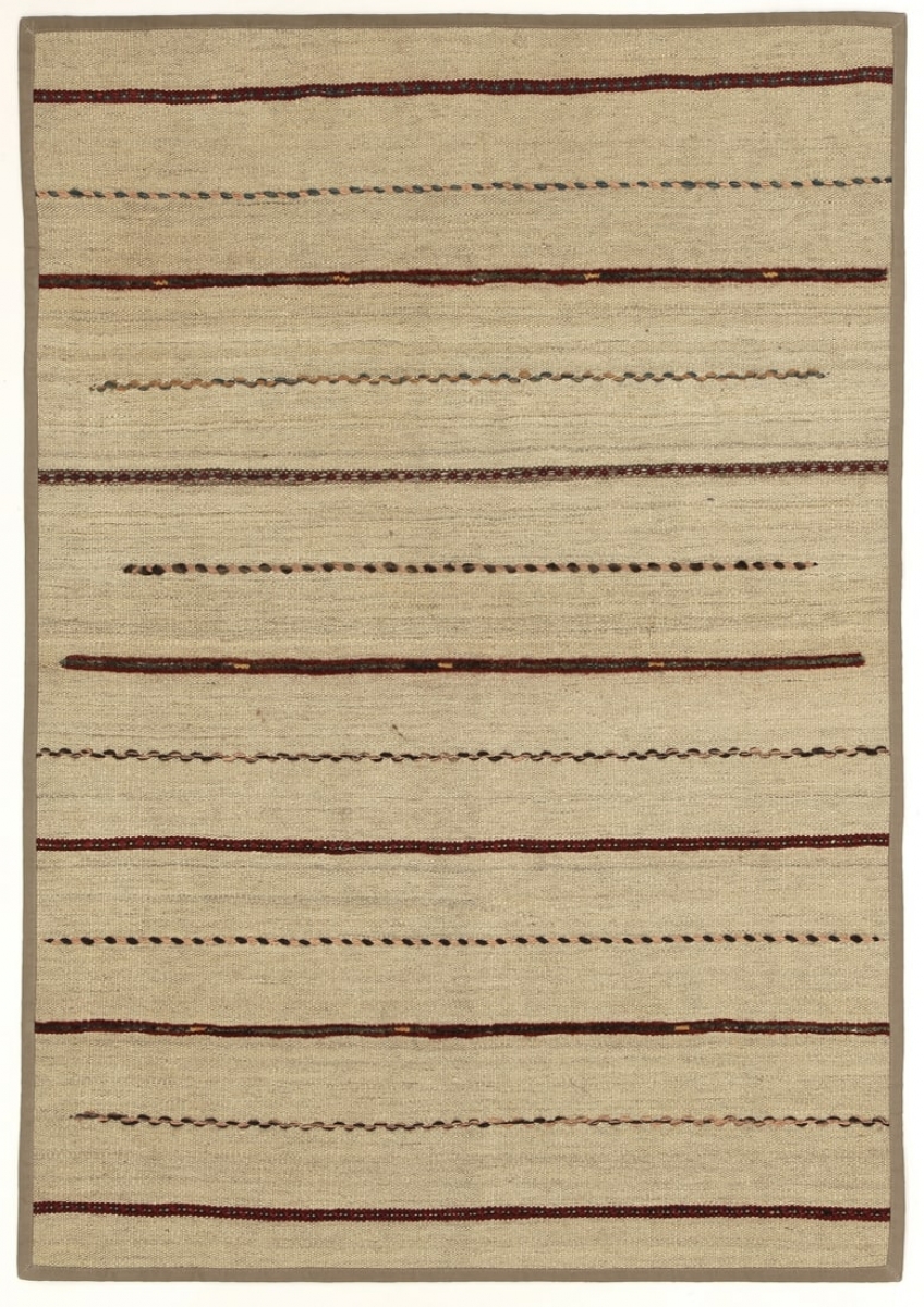 Perserteppich Kelim Stripe hell (104x149cm)