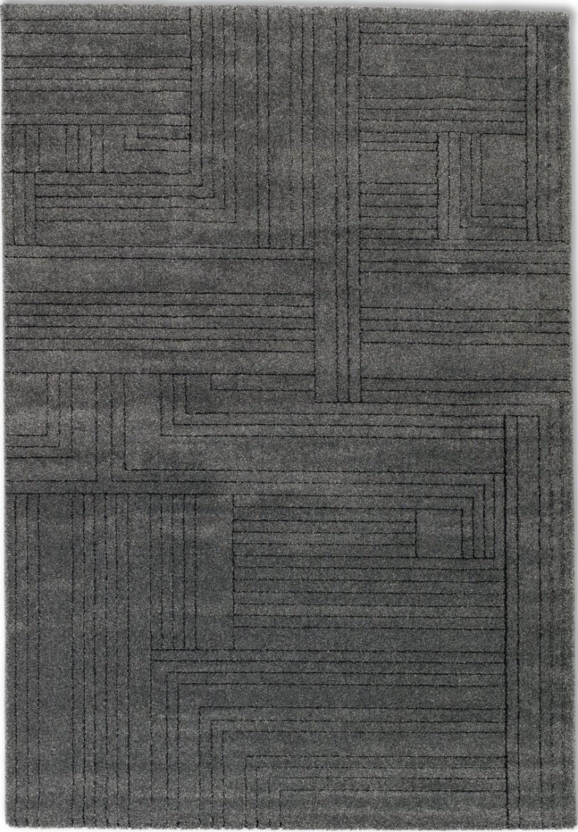 Rug Schöner Wohnen PURE Design graphic anthracite