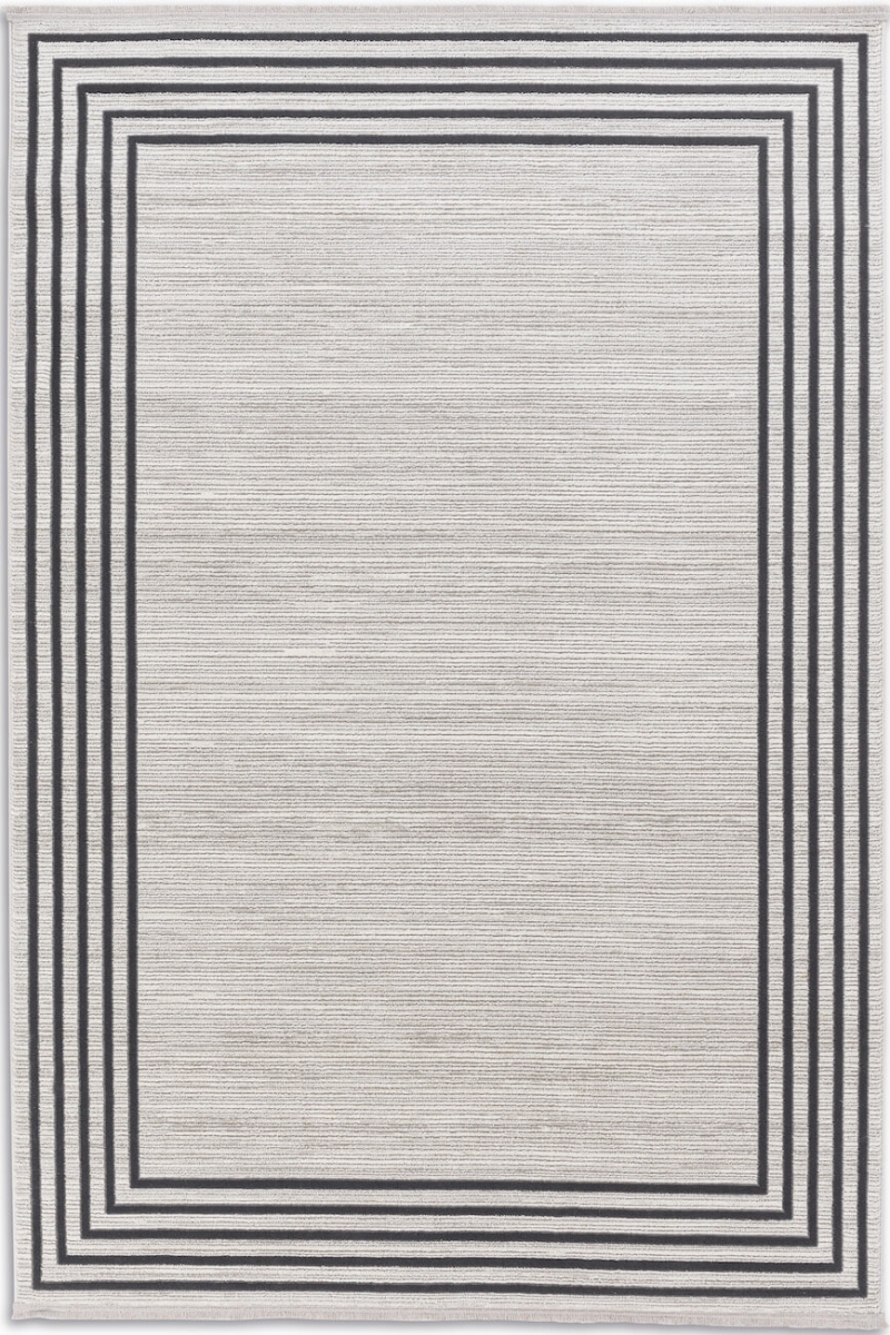 Rug Astra Vercelli border antracite