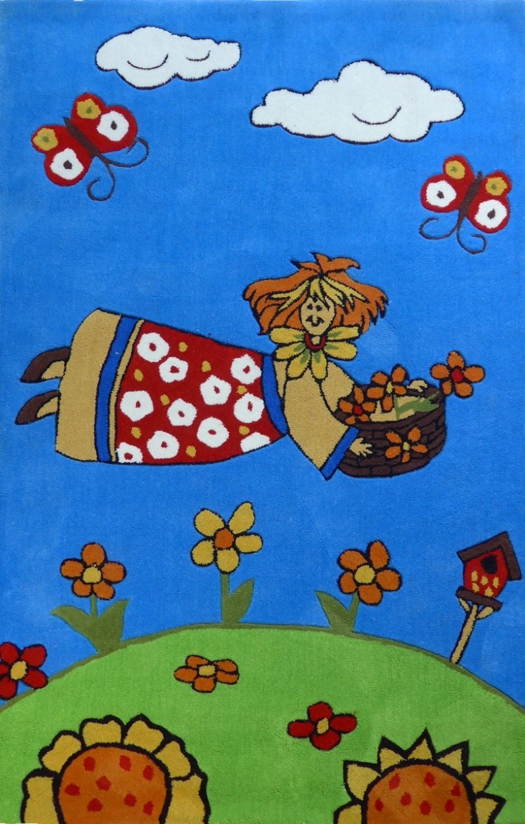 Sonderangebot Happy Kids blau, 120x180 cm