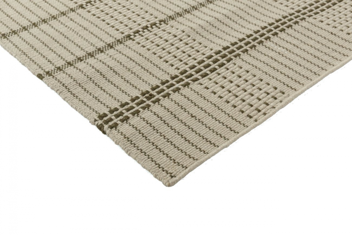 Teppich B&C in/outdoor Zona Stitch olive 495707