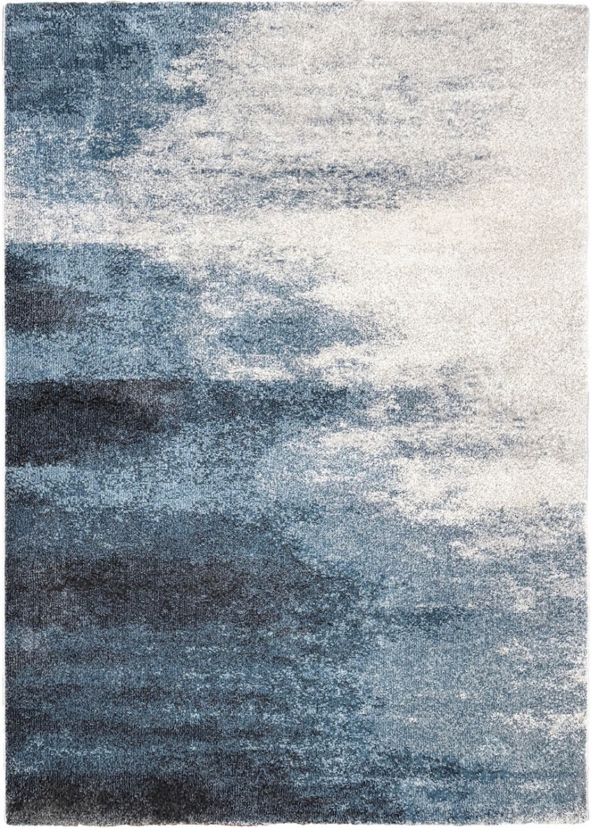 Teppich Edito Pacifik blau