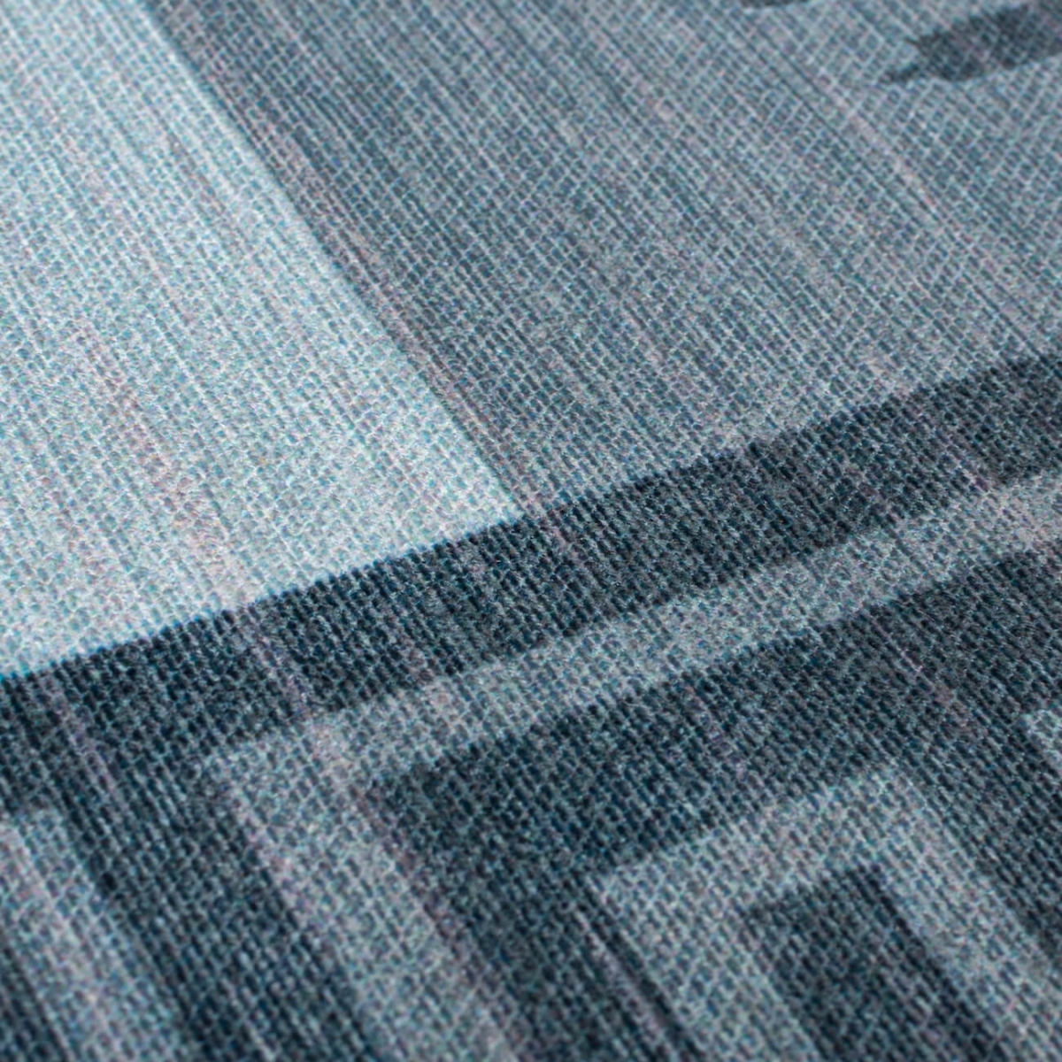 MonTapis waschbarer Teppich Lawson blau