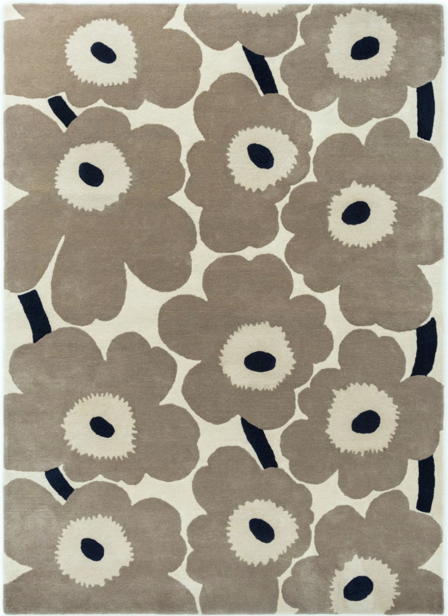 Marimekko Teppich Unikko 132401 greige