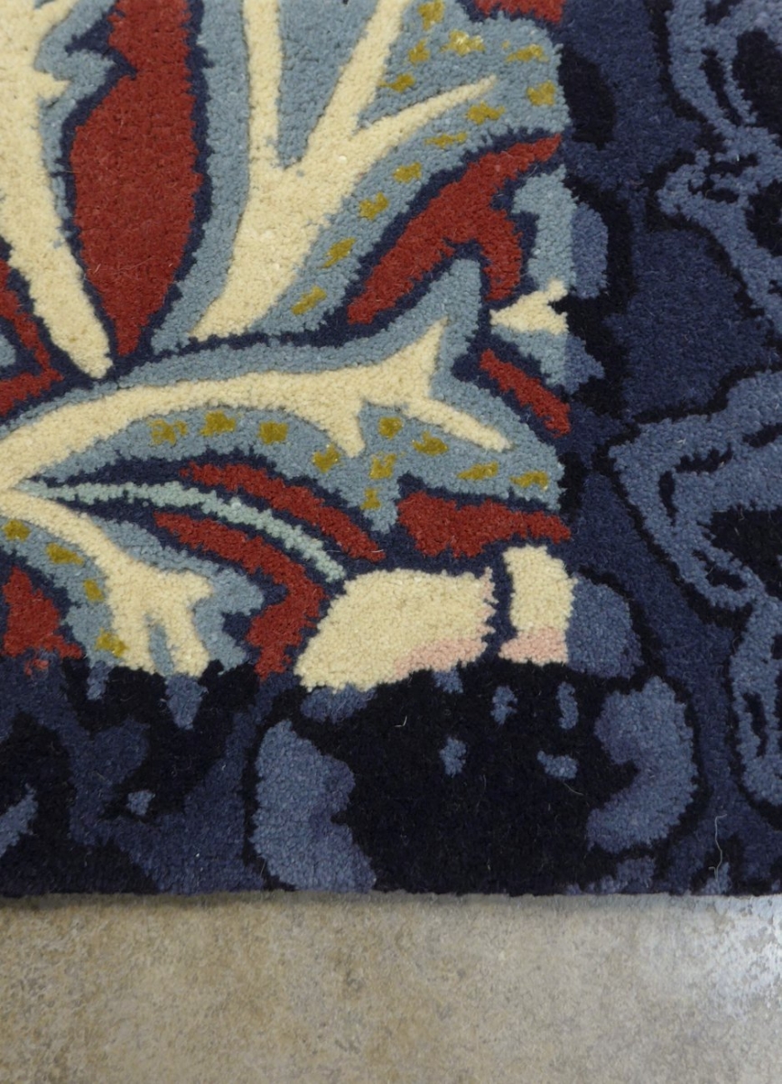 Rug Morris & Co. Trent madder red-webb´s blue 127510