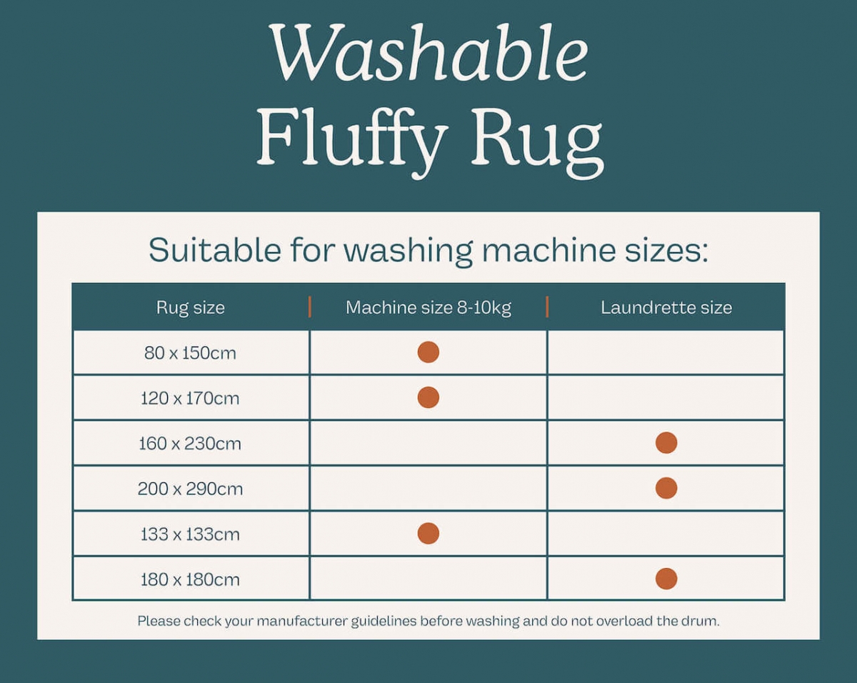 Machine washable Rug MonTapis Snuggly natural