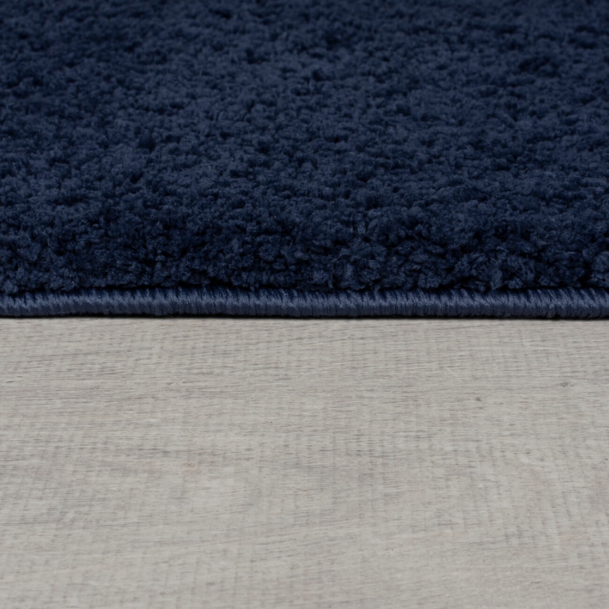 Machine washable Rug MonTapis Snuggly navy