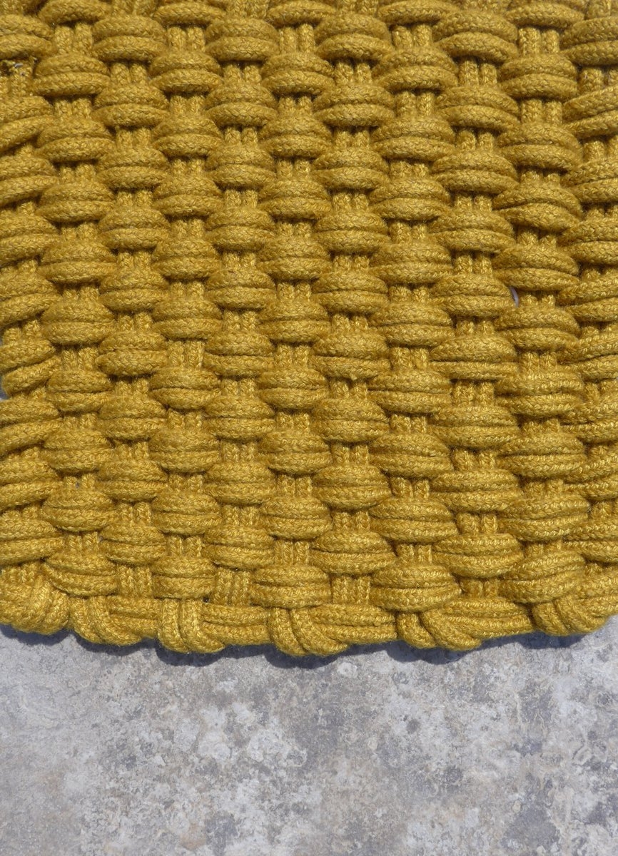 Outdoor Teppich Lace golden mustard 497006