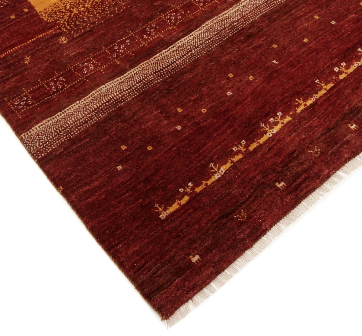 Perserteppich Rissbaft rot (250x337cm)